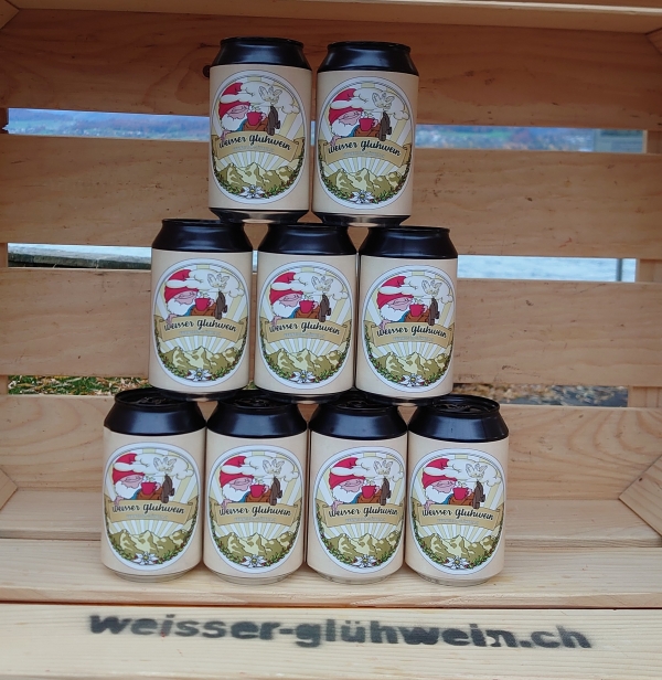 Weisser Glühwein Dose 12 X 33cl